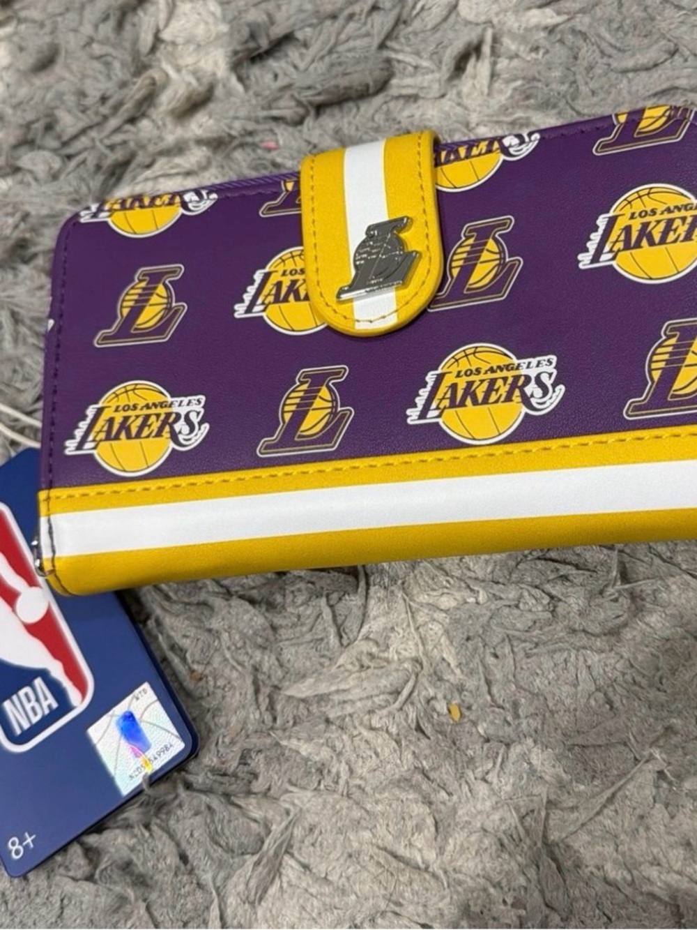 Loungefly Los Angeles Lakers Purple & Yellow Wallet
